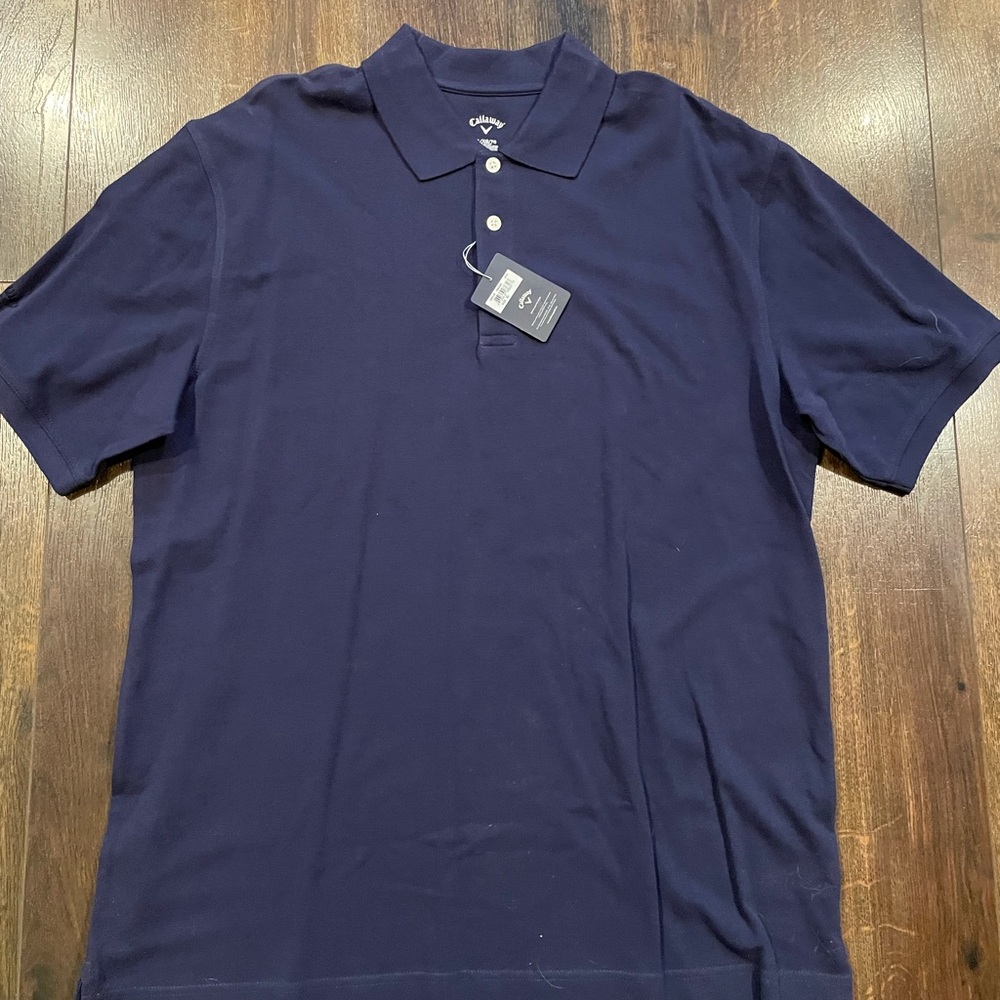 Men’s CALLAWAY golf shirt NEW WITH TAGS SIZE XL